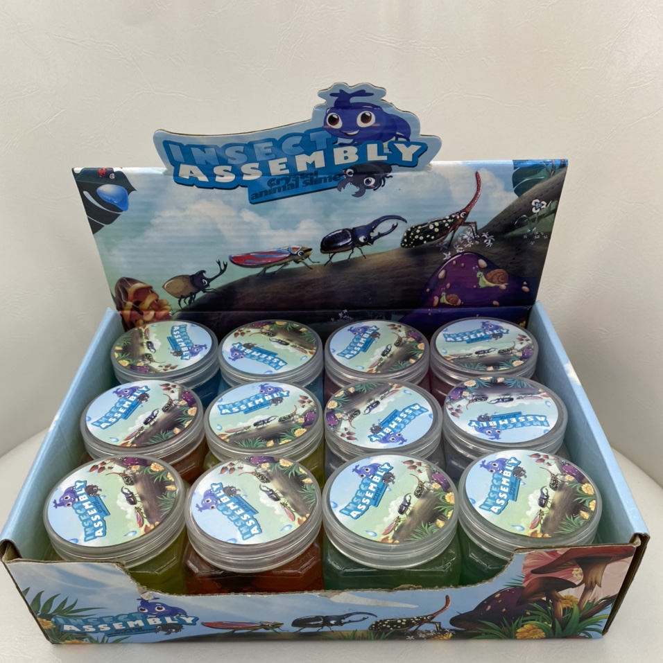 昆虫Diy益智水晶 泥Slime爱依文化用品益智水晶泥
