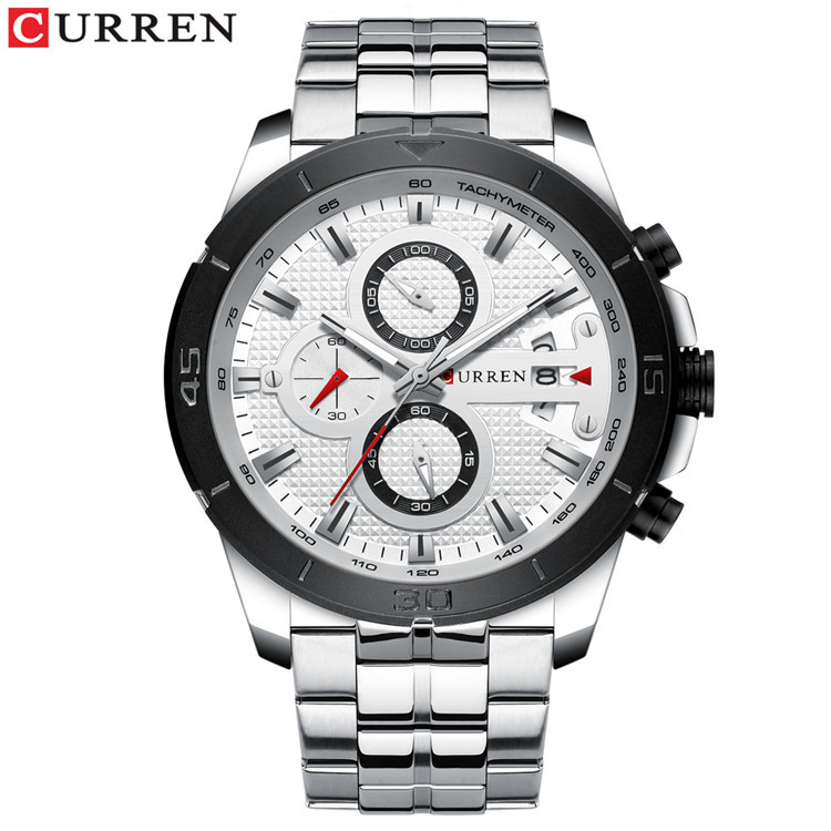 CURREN 8337 men's quartz watch wristwatch with waterproof Japanese imported movement is selling well Specification image