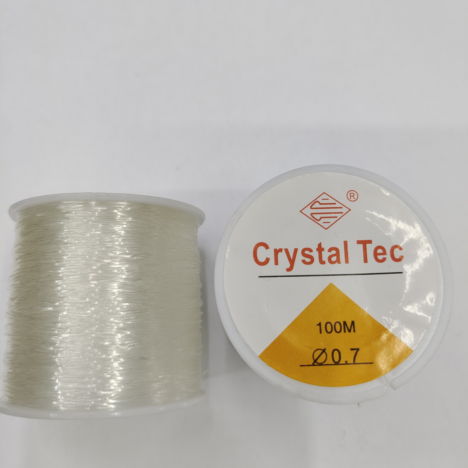 Beaded 0.7mm/100m transparent fishing line elastic line Nylon material silk thread beading tool diy Buddhist beads jewelry accessories thumbnail