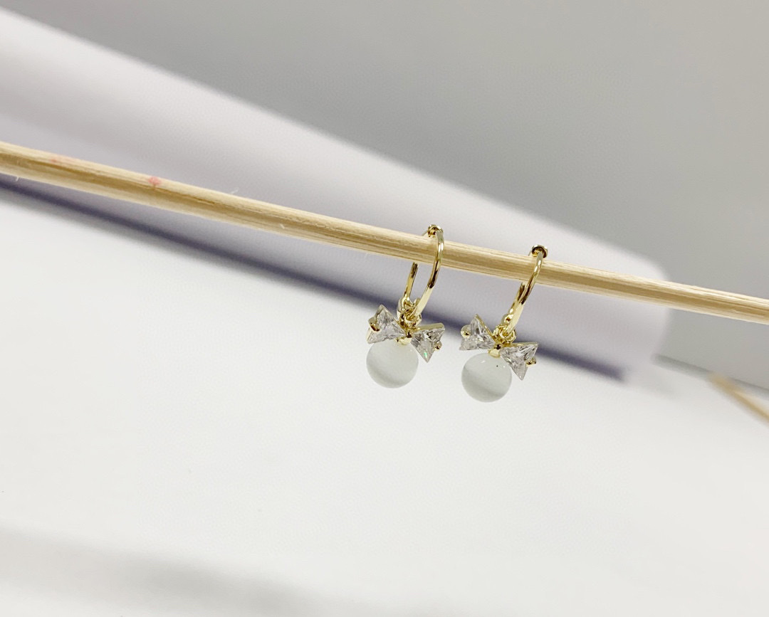 Bow earrings Specification image
