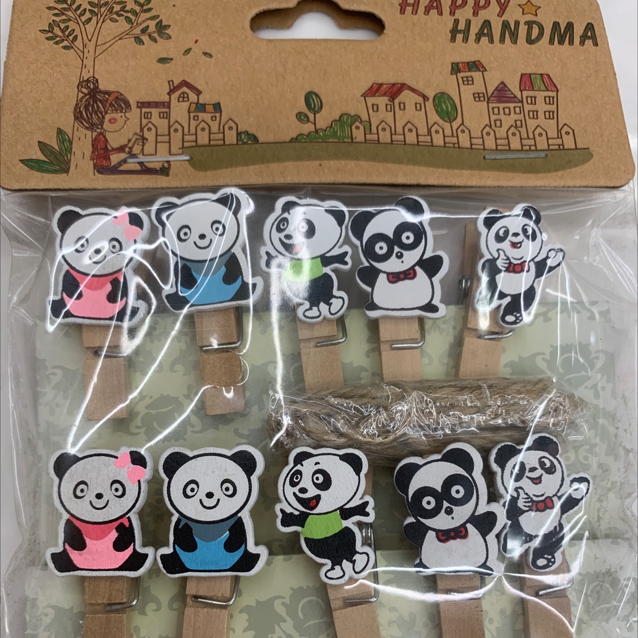 小熊猫款式卡通相片夹