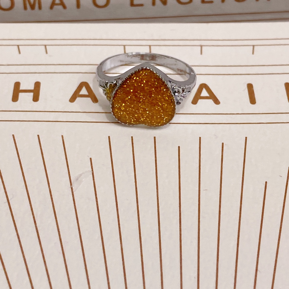 Platinum color preservation two years drop oil series popular fashion all-in-one ladies ring 2