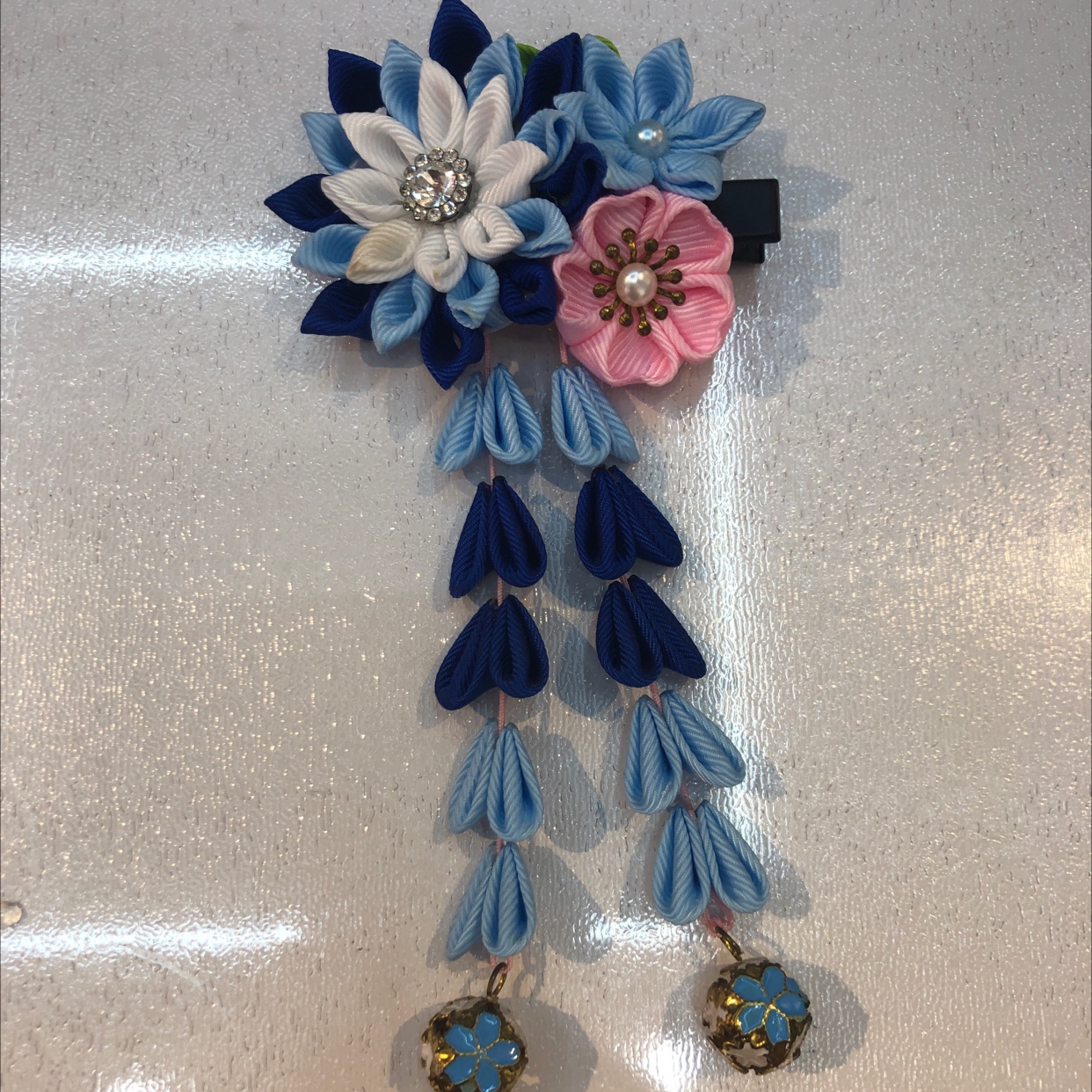 Three Flower Flower Ancient Style Headdress And Style Accessories Han Dress Cheongsam Accessories Children's Hair Accessories Application Scenario