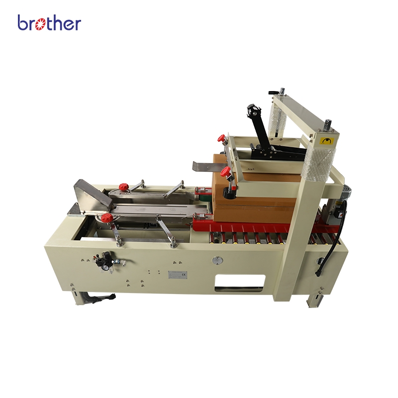 Automatic discounted bottom box sealing machine Application Scenario