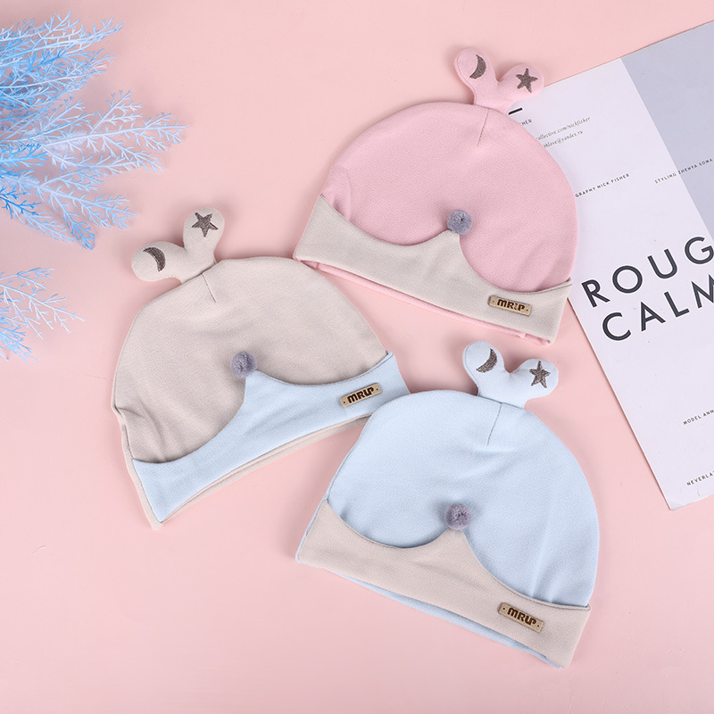 Baby pure cotton single-layer cap detail image 4