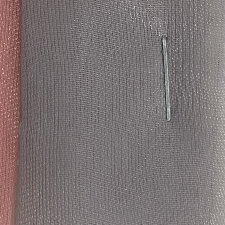 2021新品星光纱欧根纱亮丝面料星星纱大袖衫襦裙舞台演出汉服面料 浅灰