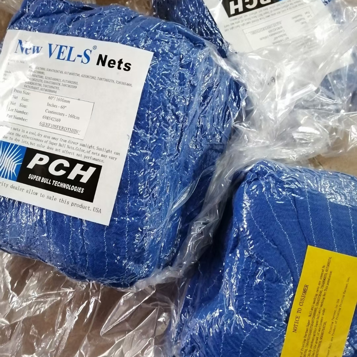Tela de malla azul