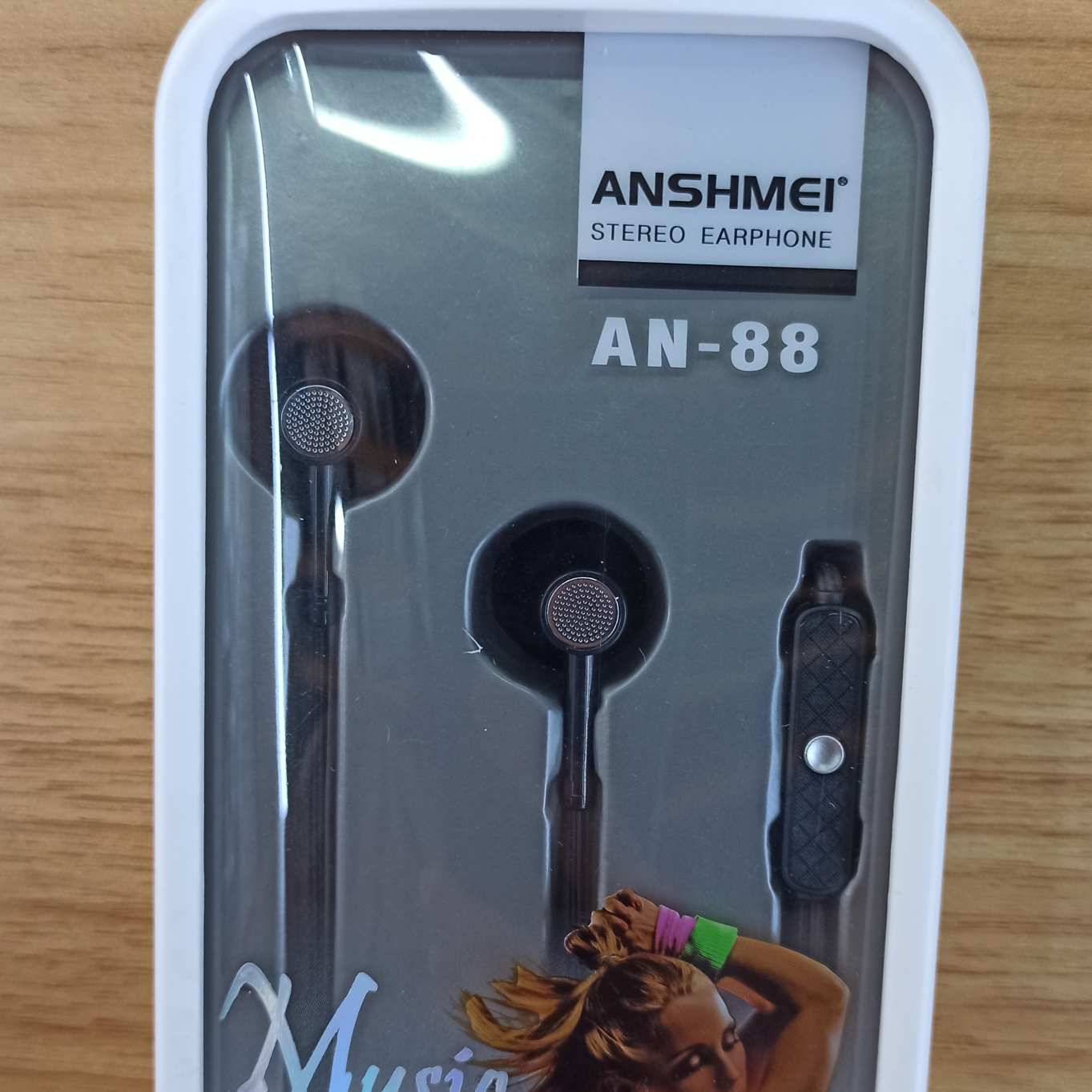 Mobile phone computer music colorful headphones MP3 sports in-ear universal