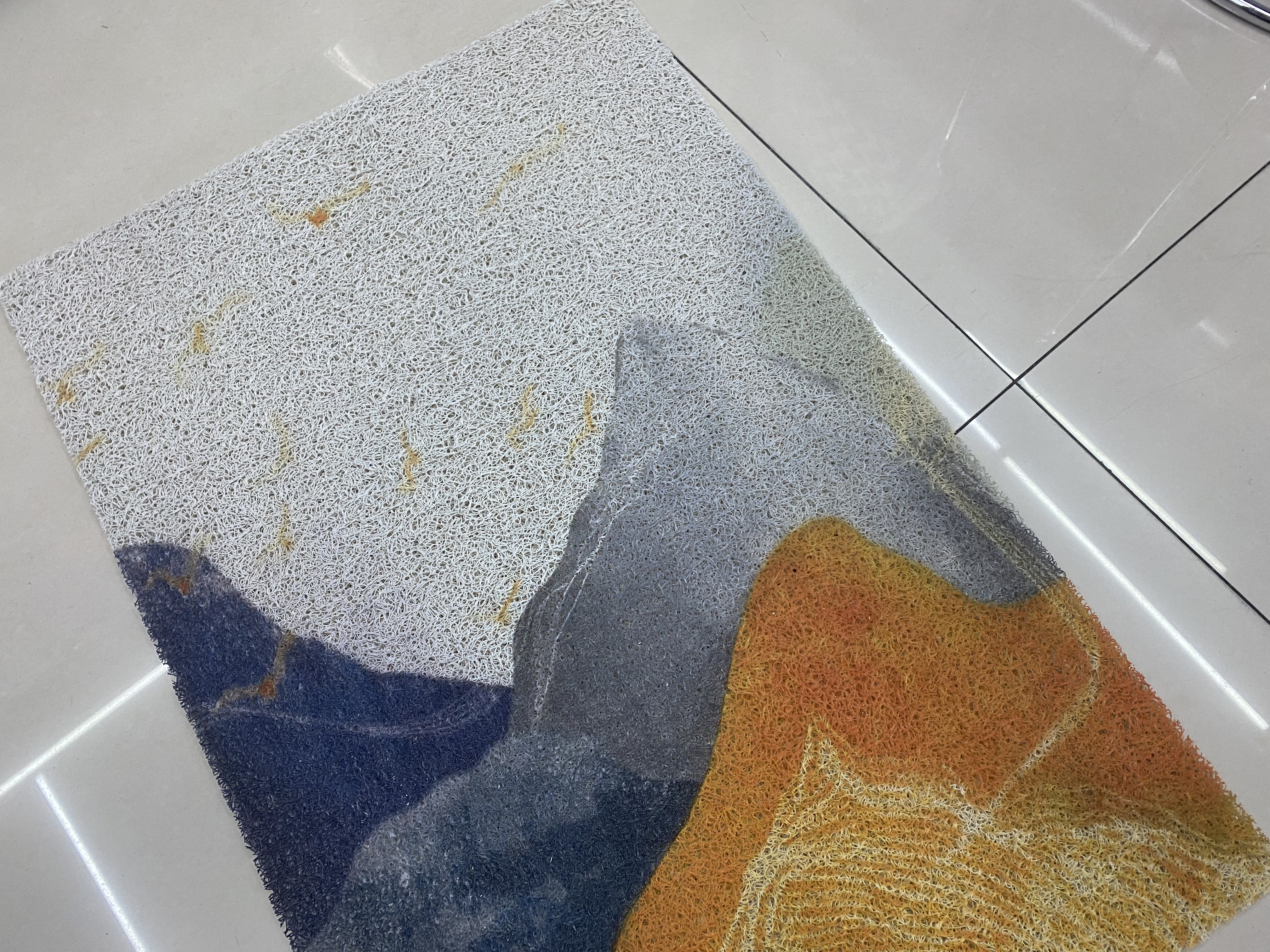 地垫入户门垫家用卧室耐脏防滑脚垫厨房卫生间加厚吸水印花地毯2021新款PVC地垫产品图