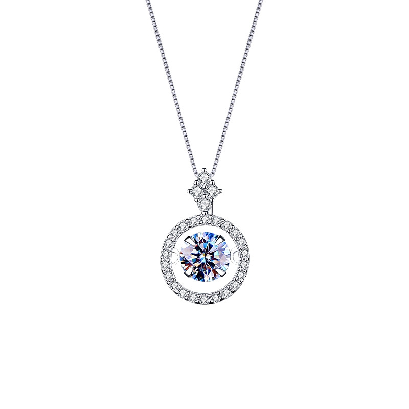 Necklace girl summer Instagram niche design senior sense birthday gift to friends online celebrity zirconia necklace 14