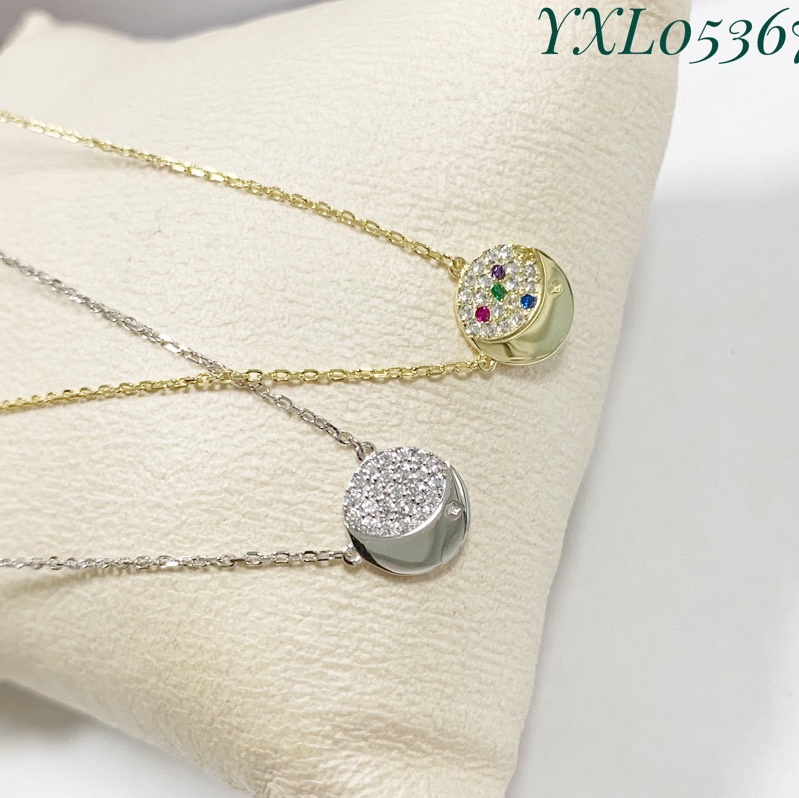 Colored zirconium necklace thumbnail