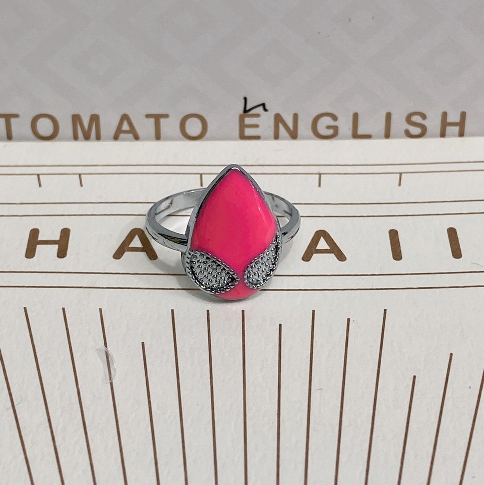 Platinum color preservation two years drop oil series popular fashion all-matching single item ladies ring 29