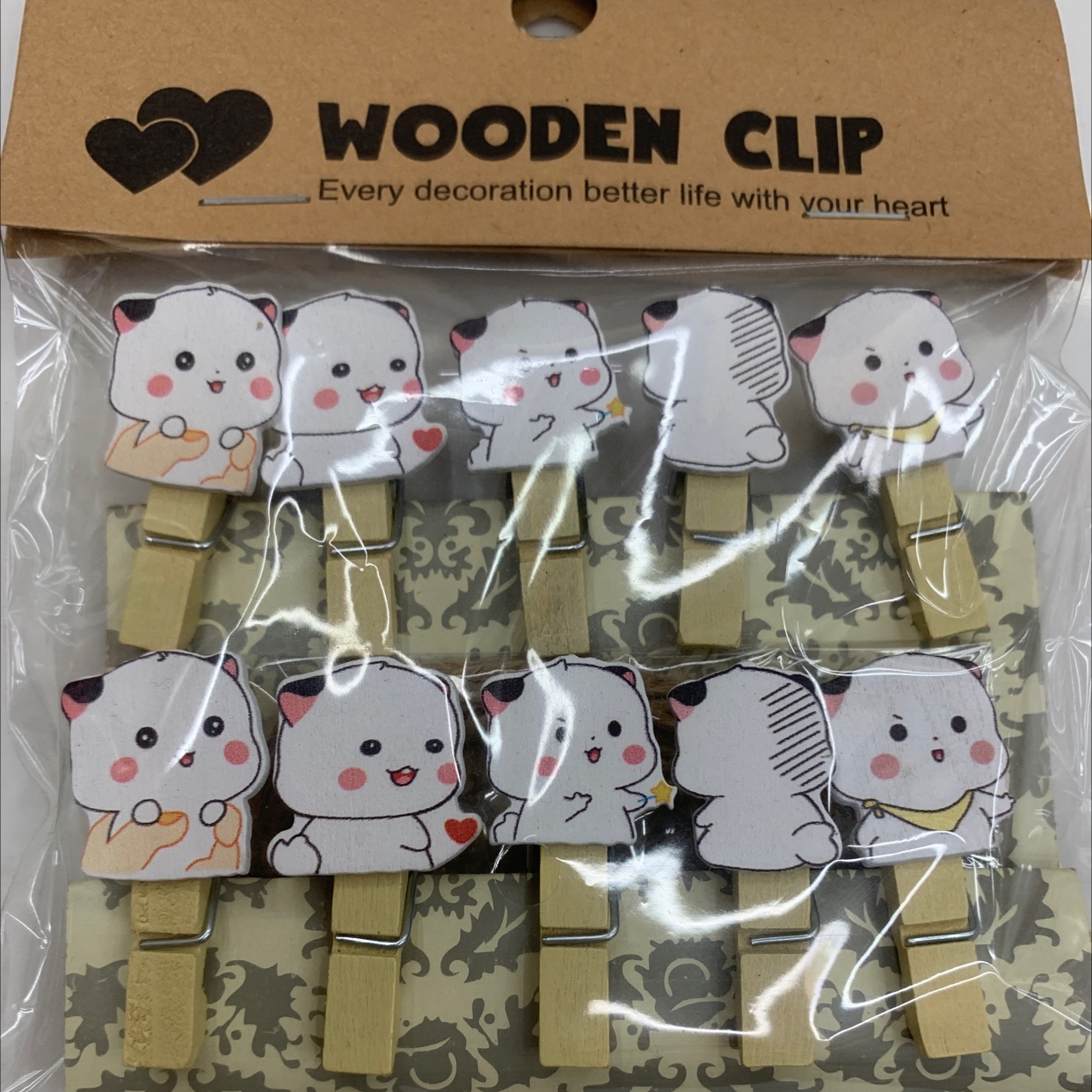 猫咪款式木夹子猫咪款式木夹子