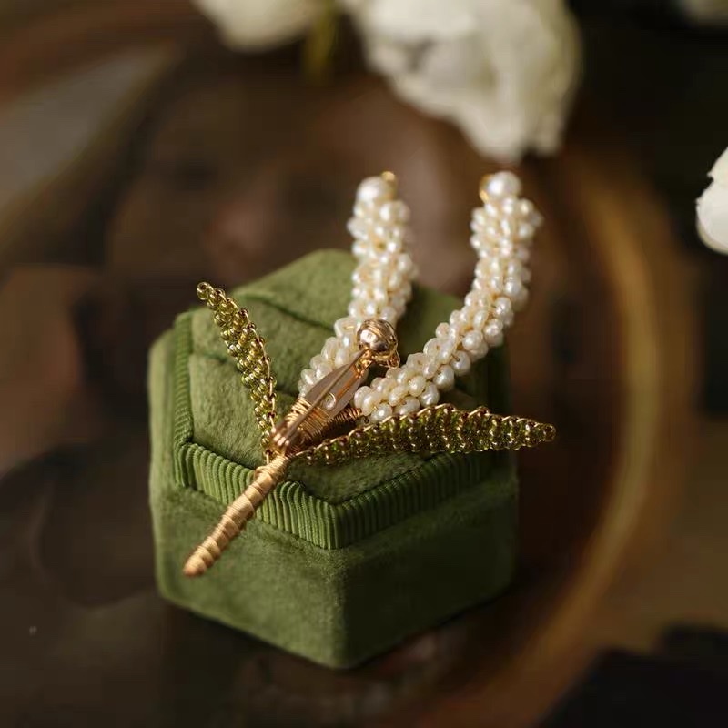 New classic wheat ear brooch, luxurious, fashionable and trendy, the same style as the Internet celebrity Specification image