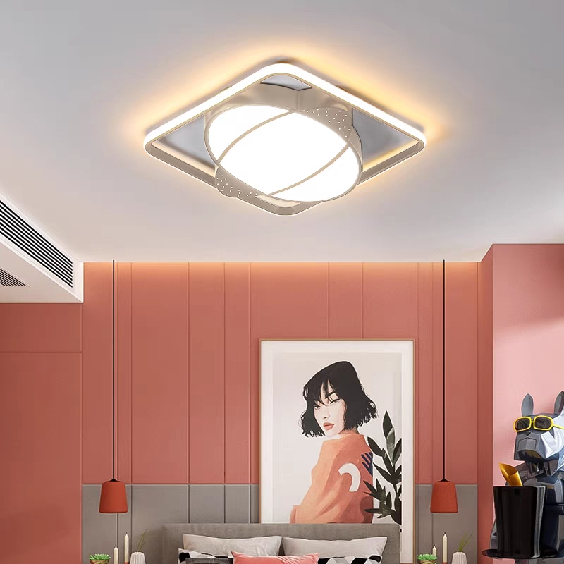 Luz de techo nórdico led luz de sala creativa luz de dormitorio moderna y minimalista cálida y romántica pequeña iluminación de habitación influencer