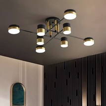 2021新款客厅吸顶灯现代简约创意餐厅卧室网红轻奢灯具北欧客厅灯