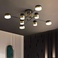 2021新款客厅吸顶灯现代简约创意餐厅卧室网红轻奢灯具北欧客厅灯图