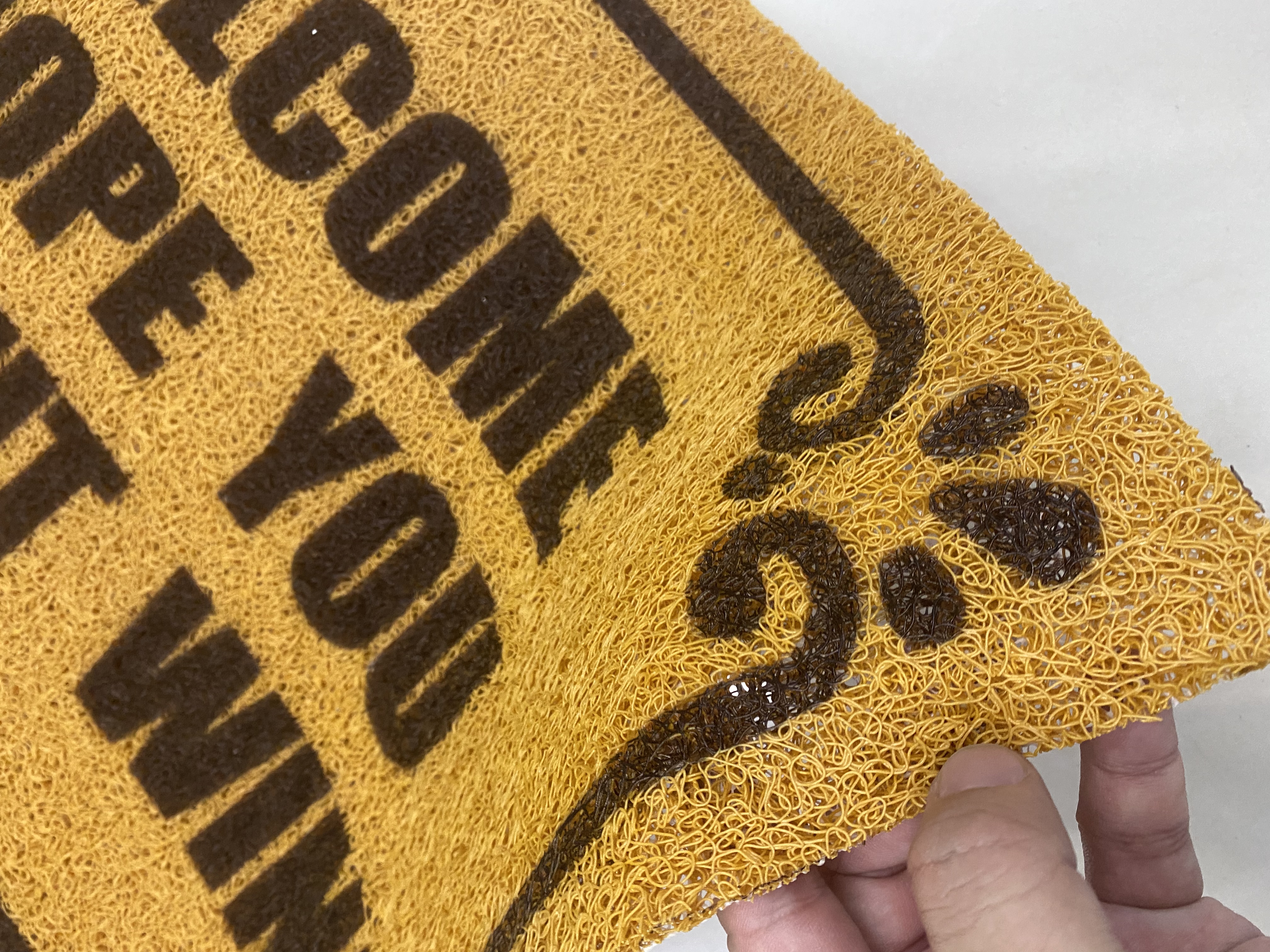 地垫入户门垫家用卧室耐脏防滑脚垫厨房卫生间加厚吸水印花地毯P VC地垫细节图