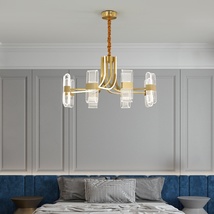 现代简约吊灯2021年新款全铜客厅灯餐厅卧室灯创意设计师北欧灯饰