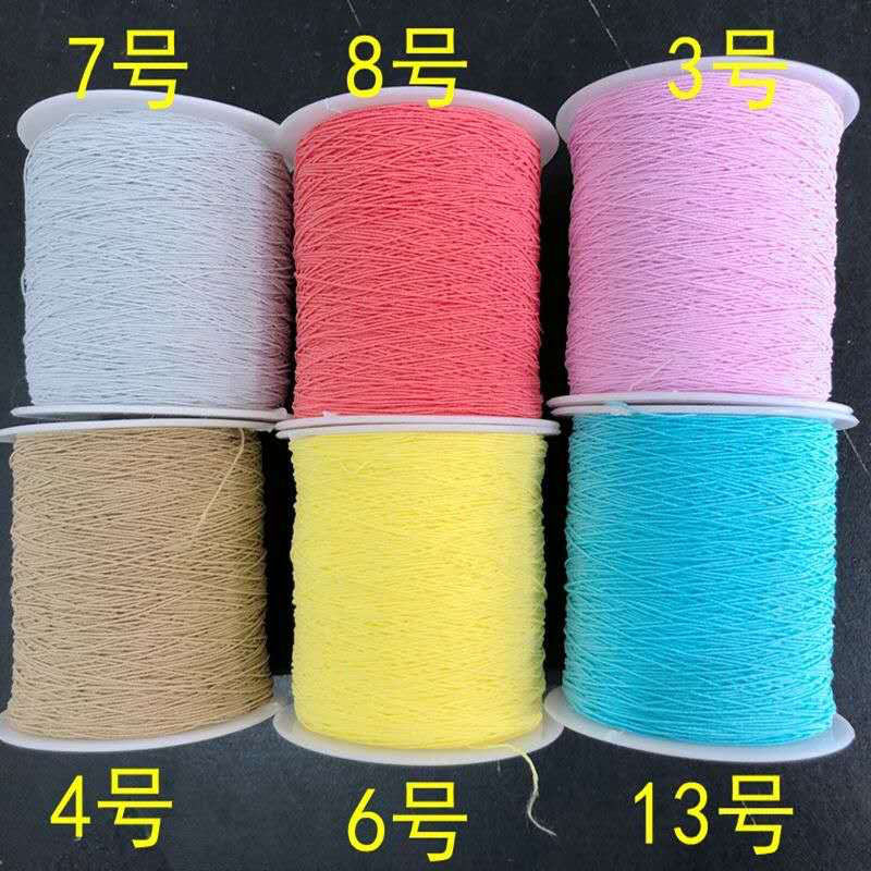 Ultra fine sewing machine elastic bottom cuff waist fold elastic line 0.3mm ultra fine elastic band 5
