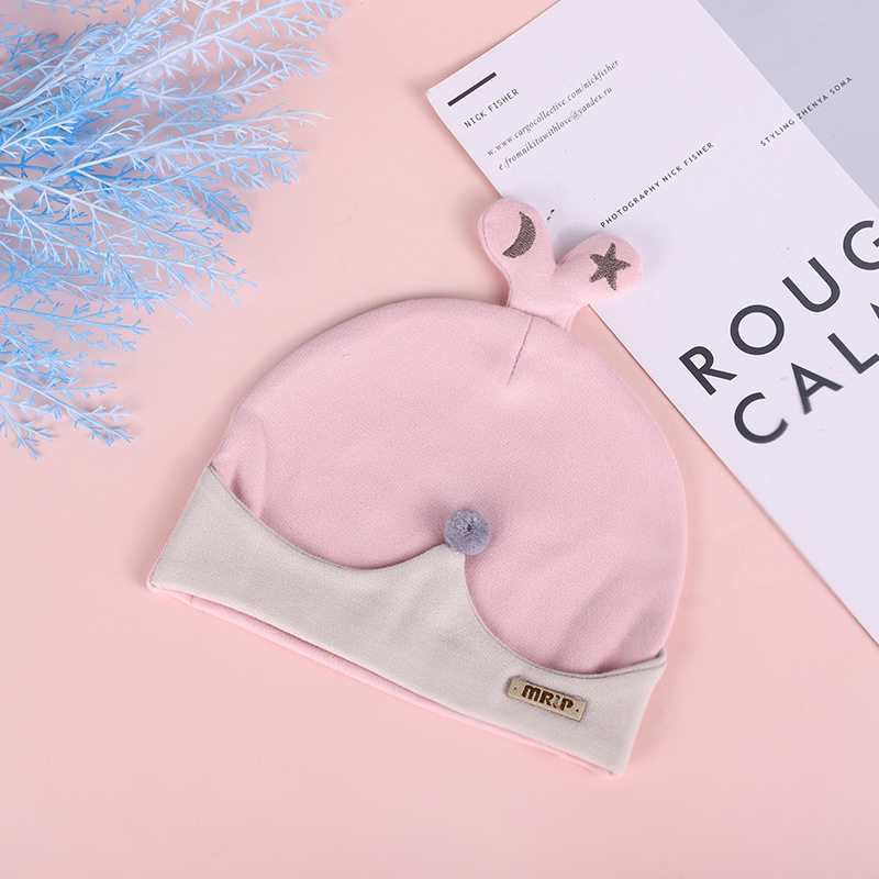 Baby pure cotton single-layer cap detail image 5