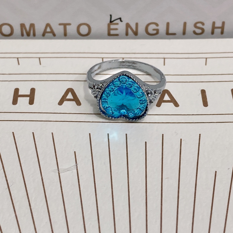 Platinum color preservation two years drop oil series popular fashion all-matching single item ladies ring 12