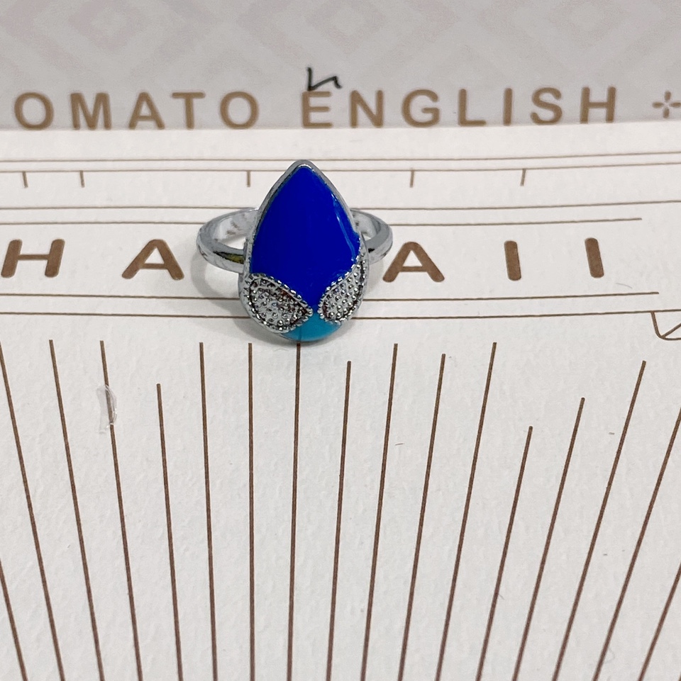 Platinum color preservation two years drop oil series popular fashion all-matching single item ladies ring 30