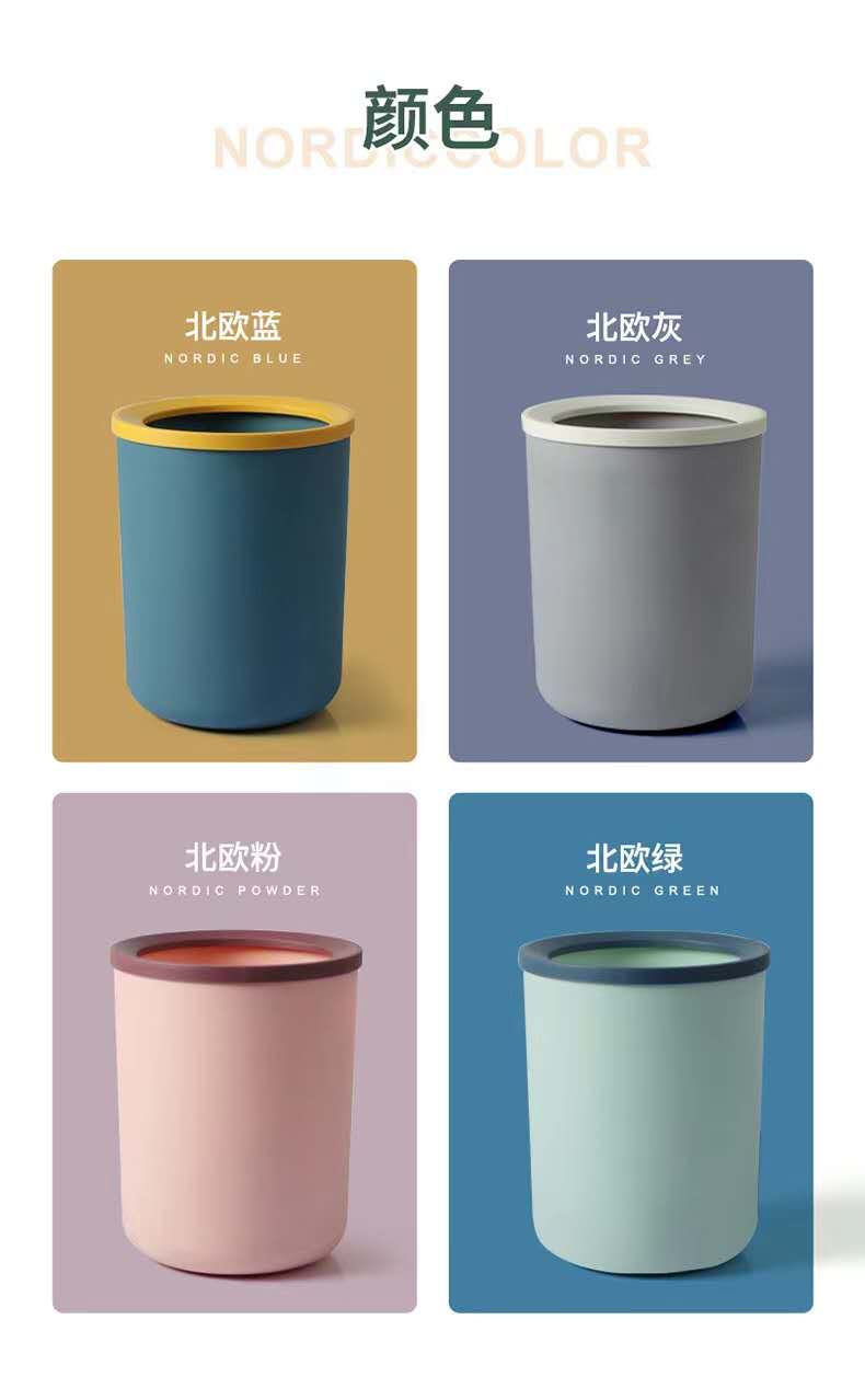 垃圾桶桌面垃圾桶塑料垃圾桶收纳垃圾桶详情3
