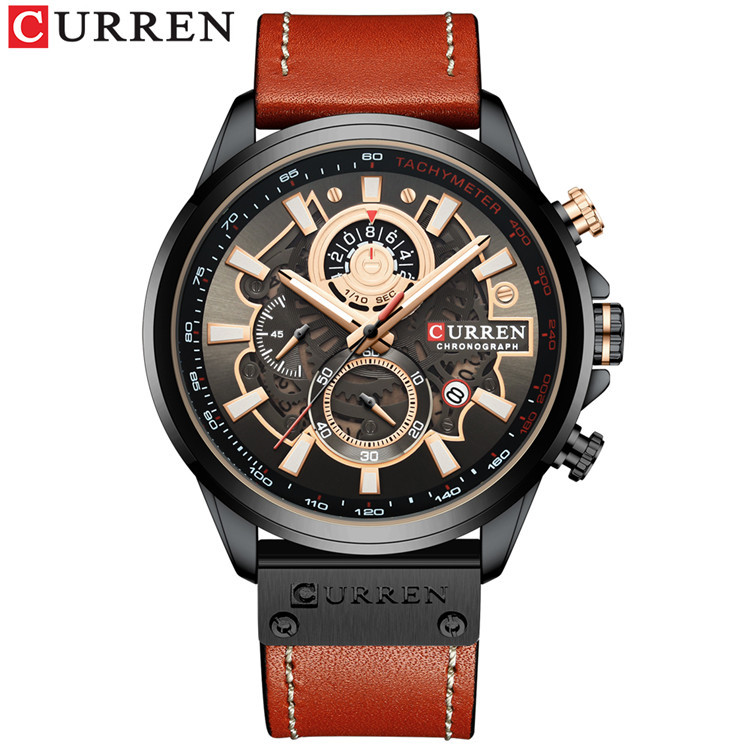 CURREN/ Karen 8380 men's sports Watch, a best-selling sports watch in foreign trade, is in stock details Picture