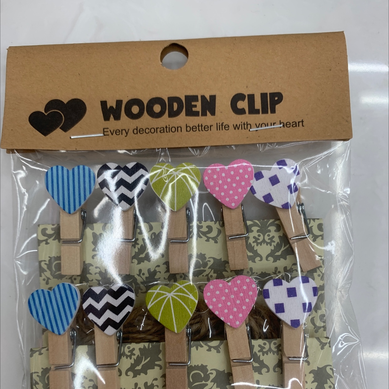 爱心系列木夹子