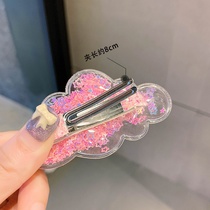 Quicksand Children's Christmas hairpin Cute full pack cloth hairpin Child glitter baby safe hair 41