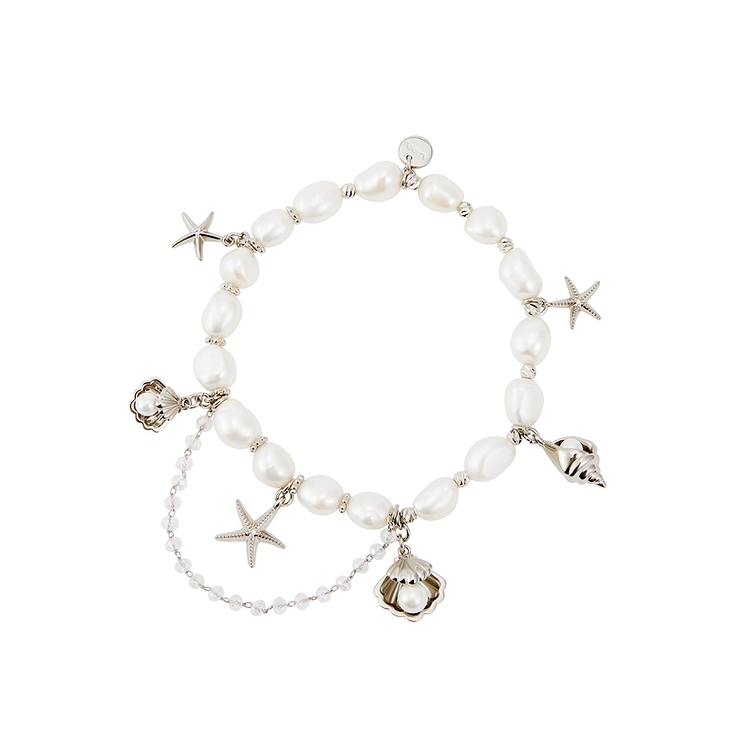 Bracelet girl summer Instagram niche design senior sense birthday gift to friends online celebrity accessories pearl bracelet 87