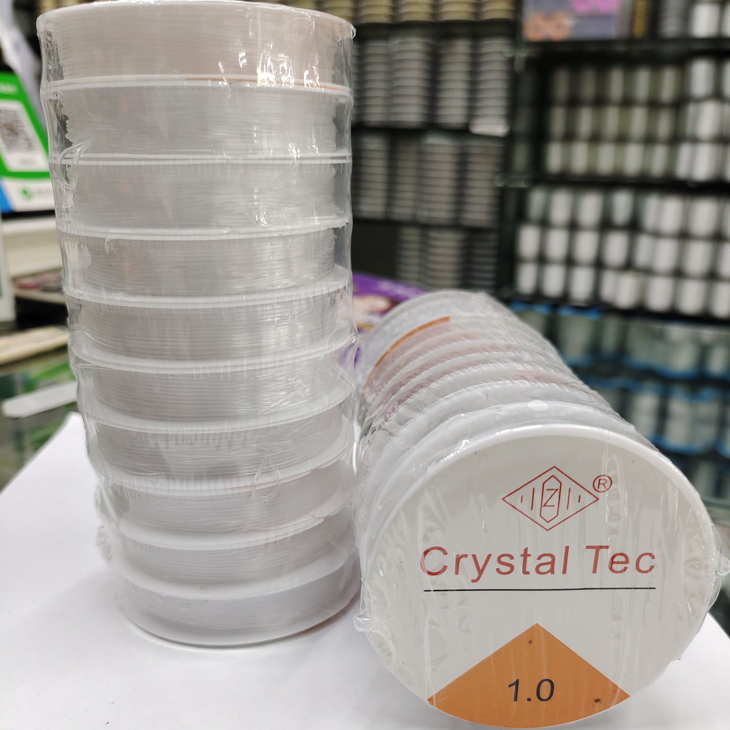 Bead 1.0 Fishing line Elastic thread Transparent nylon material silk thread beading tool diy Buddhist bead jewelry accessories