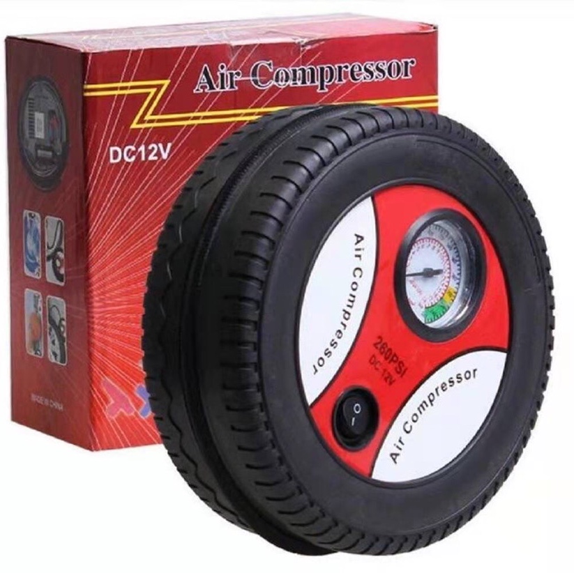 汽车充气轮胎充气泵家用车载充气泵