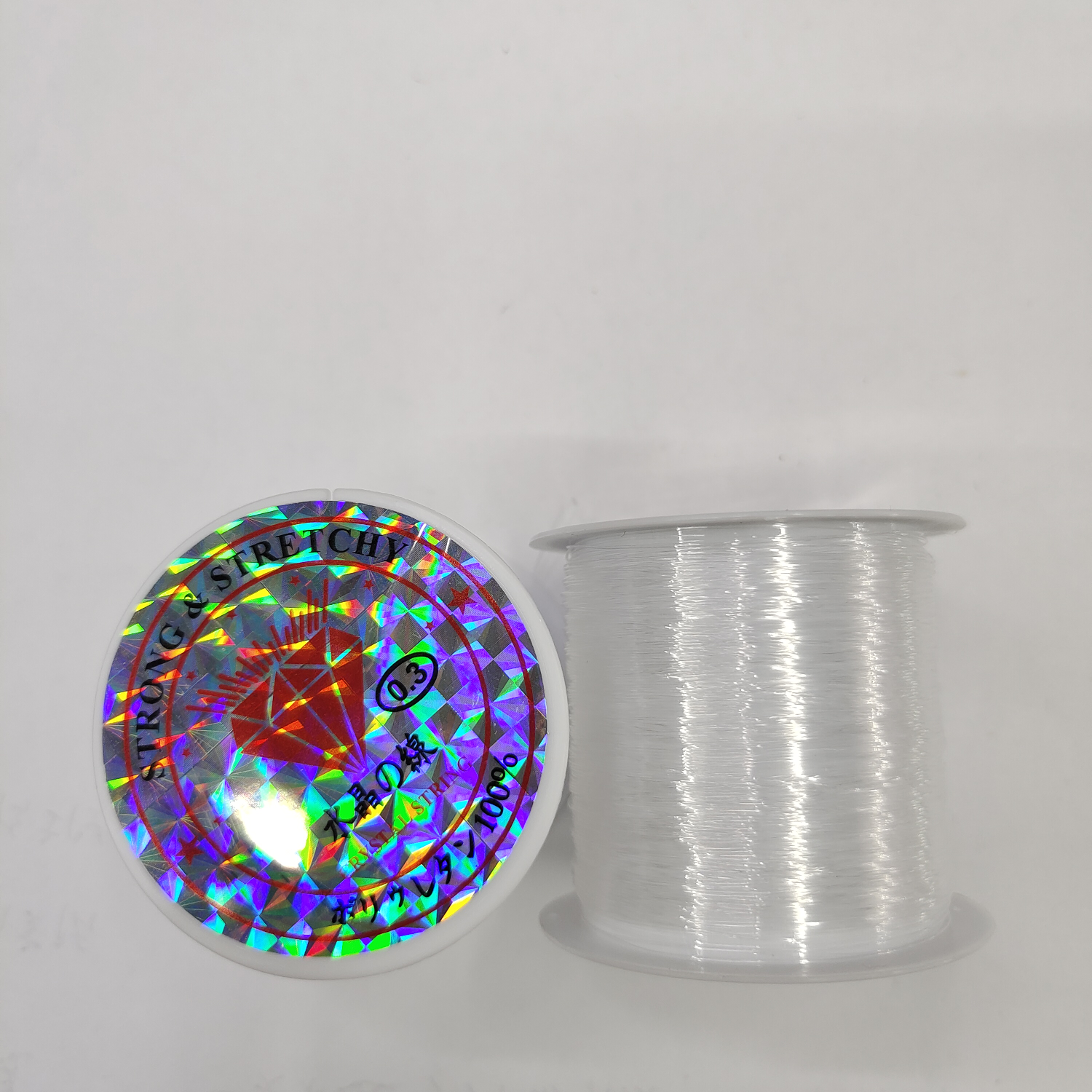 Beaded 0.3mm fish silk wire diy hand-braided wire nylon wire beaded transparent 25 packets