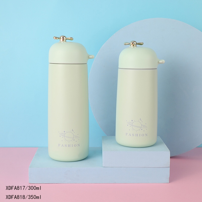 时尚创意卡通小可爱旅行真空保温杯产品图