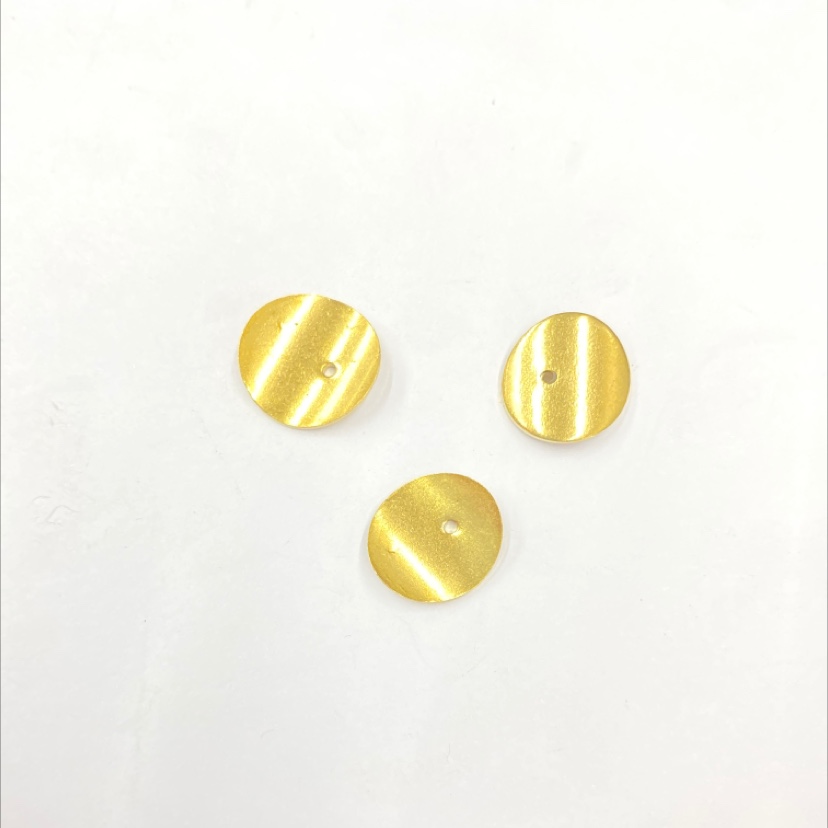 XW08060 solid disc with one hole in the middle arc