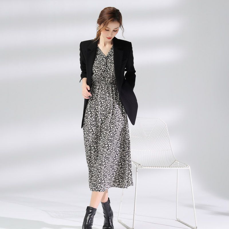 Jimmy Seio brand women's loose Korean-style Spring and Autumn 2021 new style casual small suit jacket Specification image