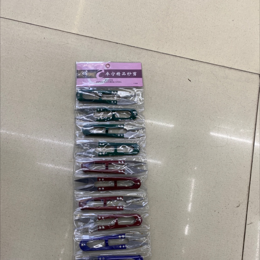 小号彩色剪刀纱剪剪线头剪刀家用剪刀鱼线剪刀