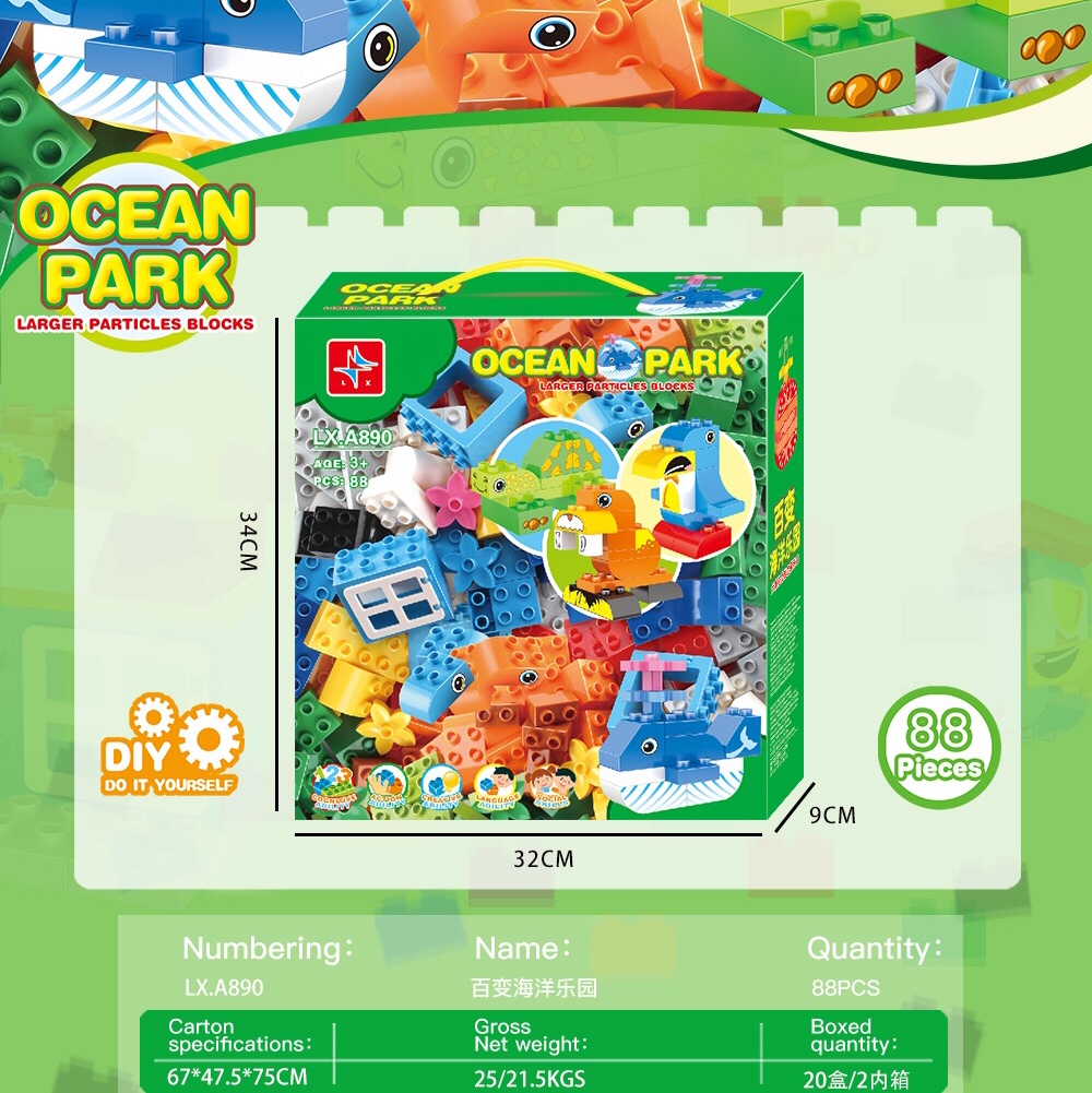 LX.A890 Ocean Paradise 88 particles