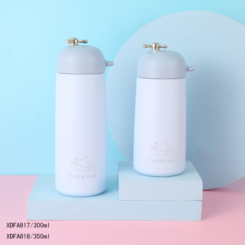 时尚创意卡通小可爱旅行真空保温杯细节图