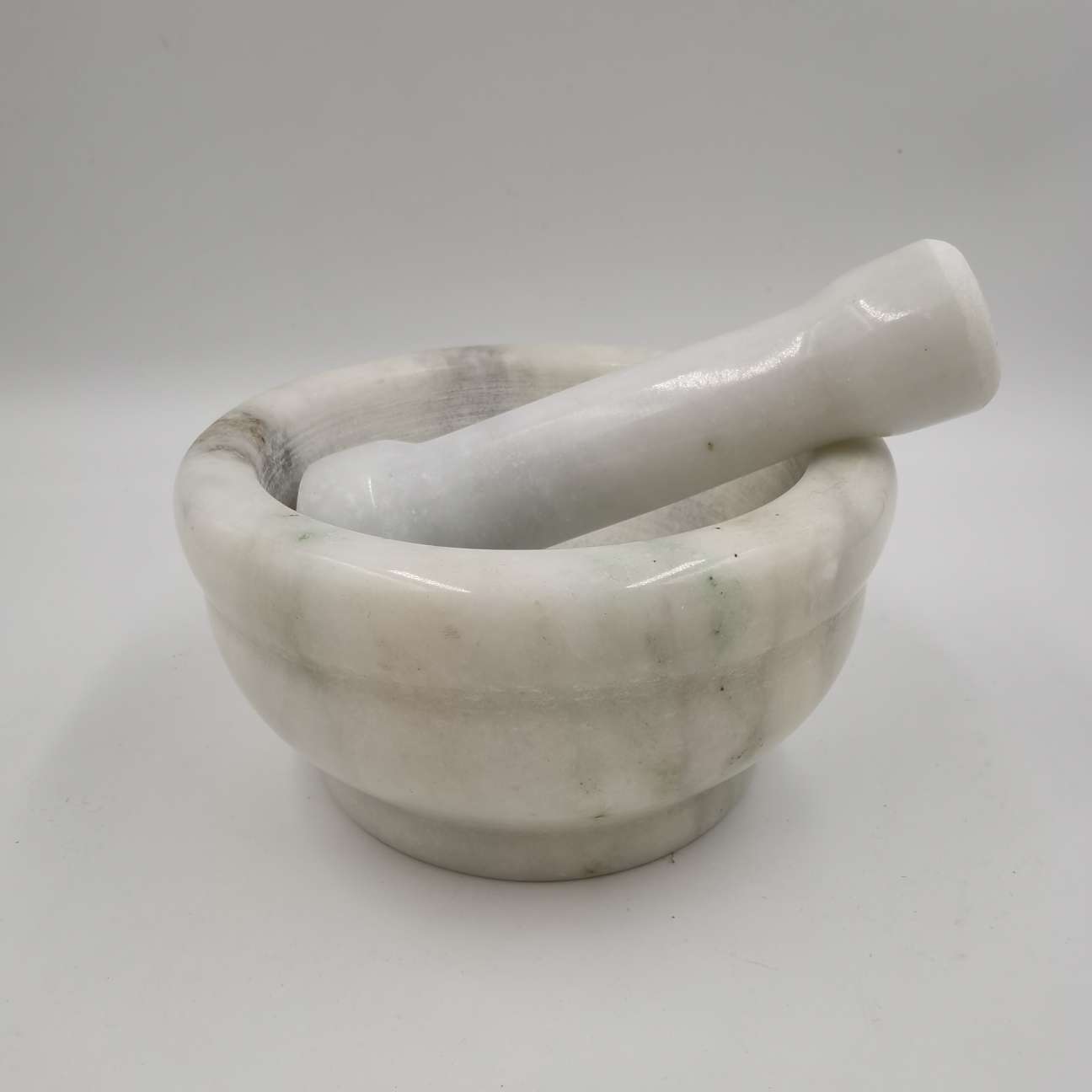 三瑭工艺品商行7965 原神州玉石 天然大理石捣蒜器蒜臼蒜钵 厨房研磨器小工具15详情图1