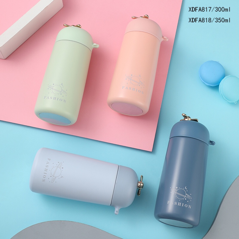 时尚创意卡通小可爱旅行真空保温杯详情图1