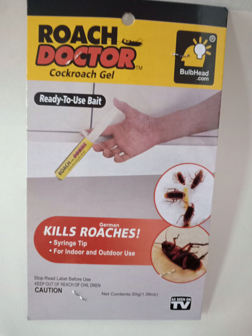Roach doctor Cockroach Poison Insect Repellent and Extermination Syringe Type Environmentally friendly Chlorinated Insect Essence Glue Bait details Picture