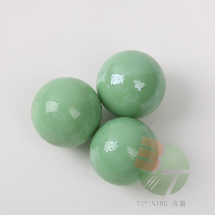 20 pieces of 25mm cream green glass balls, 2.5cm porcelain green marble marbles, 2.5cm colored glass beads, jumping chess pieces, fish tank decoration, solid color round balls, nostalgic toys, egg wholesale marbles