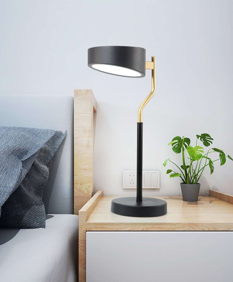 Aluminum study and bedroom Nordic IKEA desk lamp 3635-1 Specification image