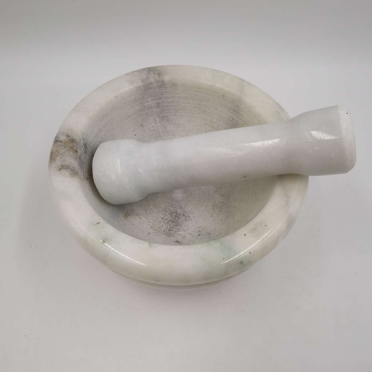三瑭工艺品商行7965 原神州玉石 天然大理石捣蒜器蒜臼蒜钵 厨房研磨器小工具15详情图2