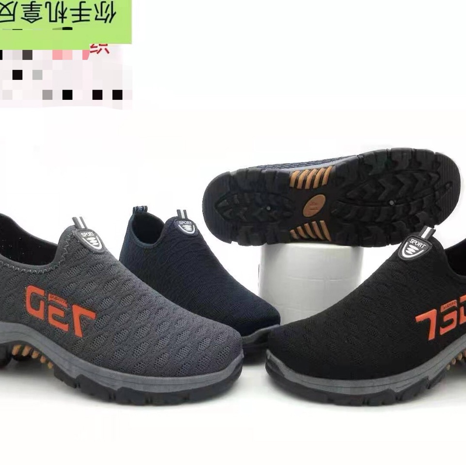 春夏季老北京布鞋休闲男鞋中老年防滑耐磨透气网鞋爸爸鞋单鞋潮韩图