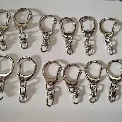 Zinc Alloy D-8 Key Chain