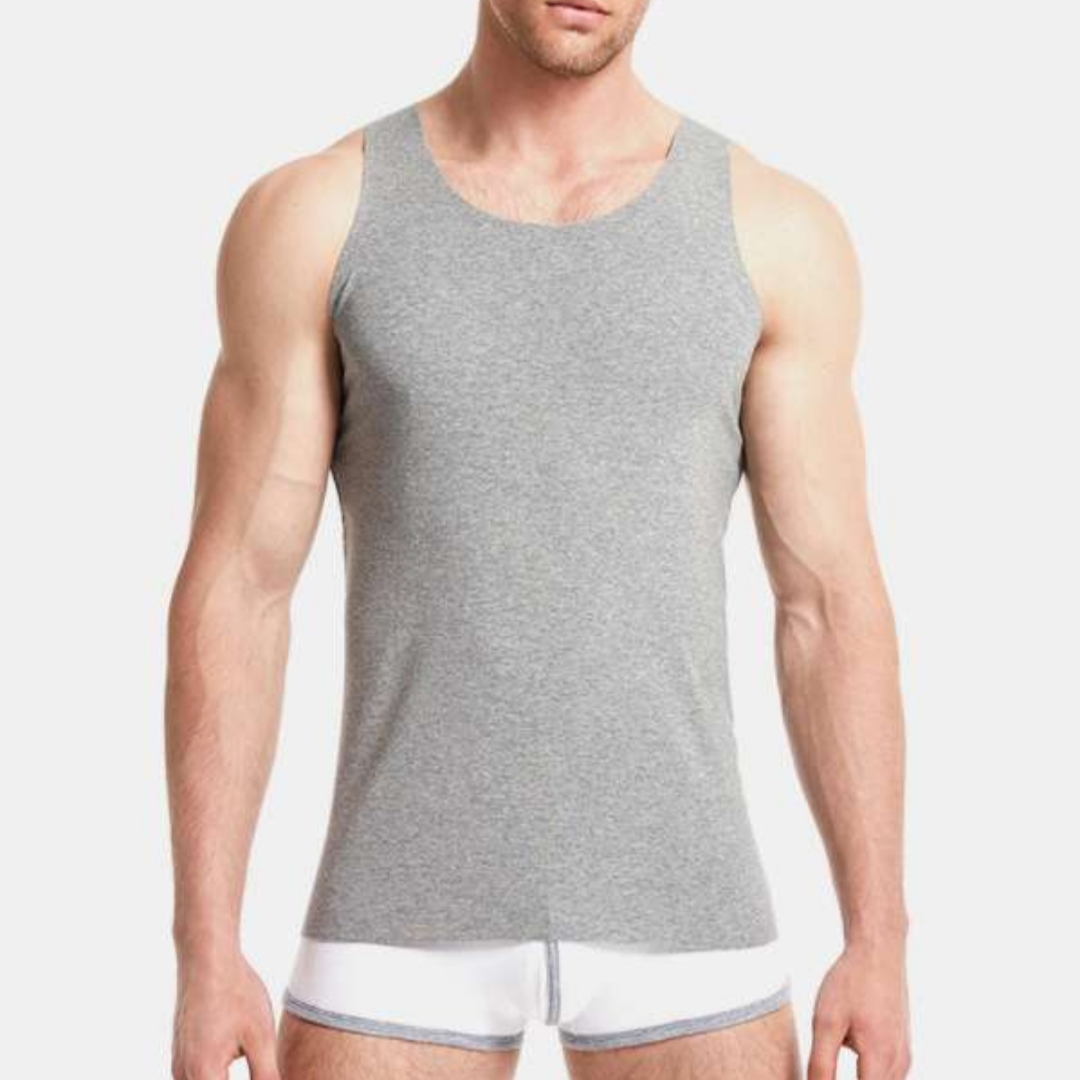 Men's Lycra Vest Comfortable Summer Vest Men's Slim Stretch Base Men's Halter Plus Size Breathable Undershirt Men's Underwear
